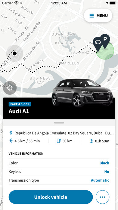 Emulate iPhone app LS6 CarShare using MyAndroid Emulate iPhone app LS6 CarShare using MyAndroid