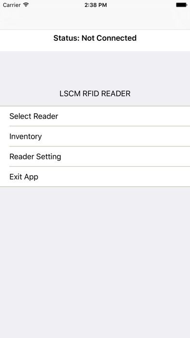 Emulate iPhone app LSCM Handheld RFID Reader using MyAndroid Emulate iPhone app LSCM Handheld RFID Reader using MyAndroid