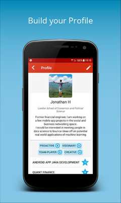 Emulate Android APK LSE Entrepreneur Networking