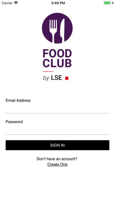 Emulate iPhone app LSE Food Club using MyAndroid Emulate iPhone app LSE Food Club using MyAndroid