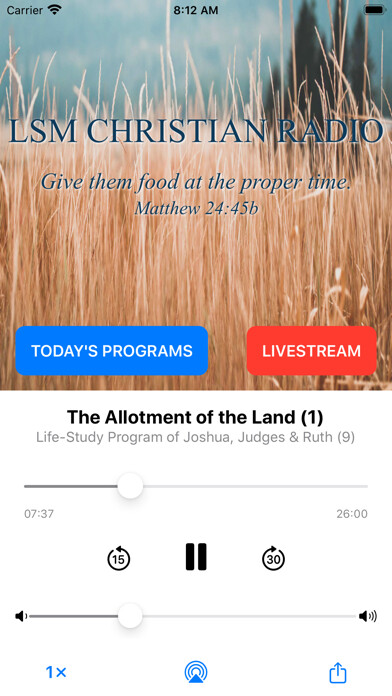 Emulate iPhone app LSM Radio using MyAndroid