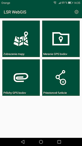 Run android online APK LSR WebGIS from MyAndroid or emulate LSR WebGIS using MyAndroid