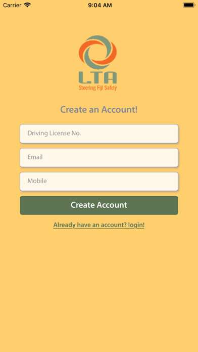 Emulate iPhone app LTA FIJI using MyAndroid