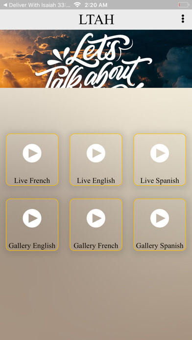 Emulate iPhone app LTAH APP using MyAndroid Emulate iPhone app LTAH APP using MyAndroid