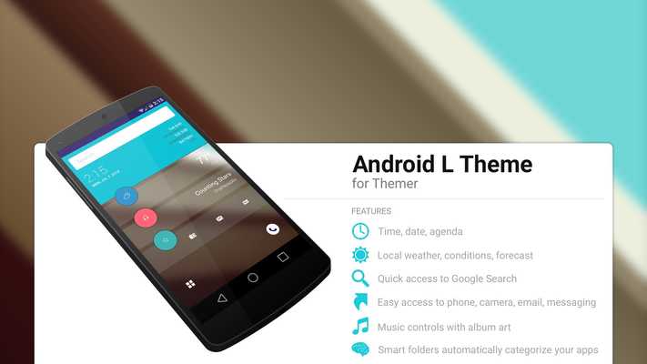 Emulate Android APK L Theme