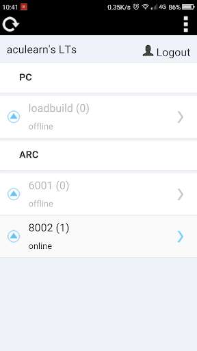 Run android online APK LT Monitor Net from MyAndroid or emulate LT Monitor Net using MyAndroid