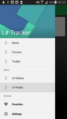 Emulate Android APK L# Tracker