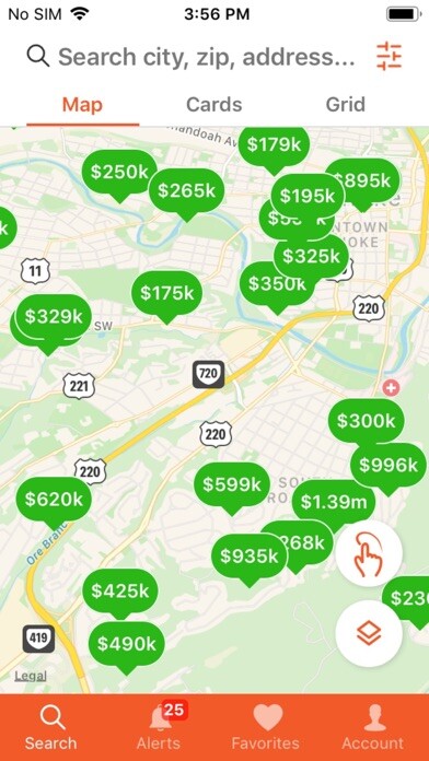 Emulate iPhone app LT Realtors using MyAndroid Emulate iPhone app LT Realtors using MyAndroid