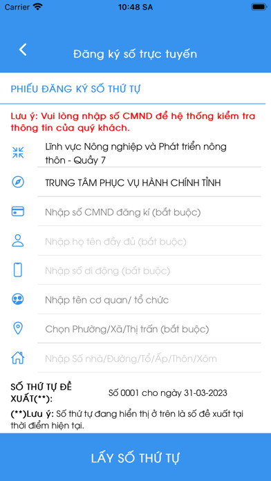 Emulate iPhone app Đà Lạt Trực Tuyến using MyAndroid