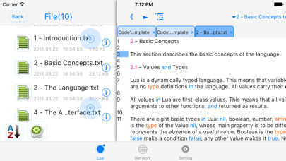 Emulate iPhone app luai5.2.1-autocomplete,runcode using MyAndroid Emulate iPhone app luai5.2.1-autocomplete,runcode using MyAndroid