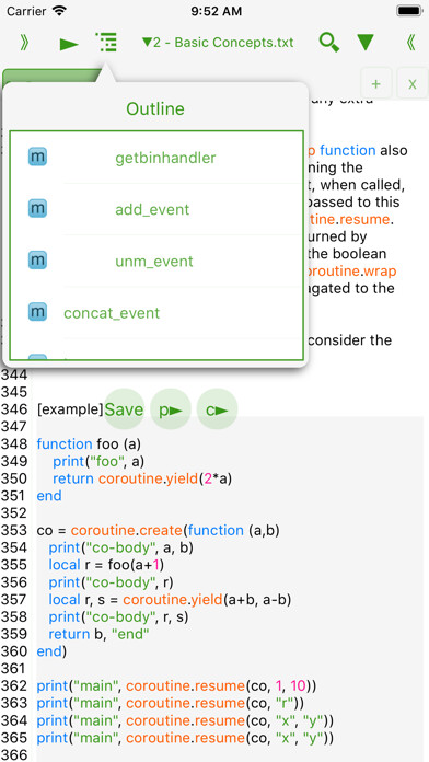 Emulate iPhone app Lua IDE Fresh Edition using MyAndroid Emulate iPhone app Lua IDE Fresh Edition using MyAndroid
