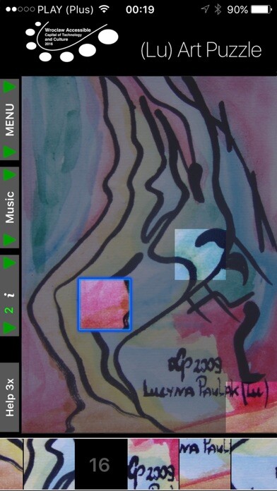 Emulate iPhone app (Lu) Art Puzzle: Abstract I using MyAndroid Emulate iPhone app (Lu) Art Puzzle: Abstract I using MyAndroid