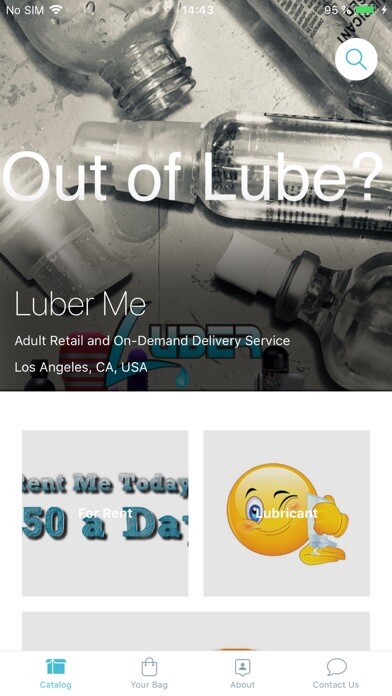 Emulate iPhone app Luber Me using MyAndroid