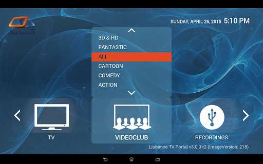 Emulate Android APK Lubimoe TV Emulate Android APK Lubimoe TV