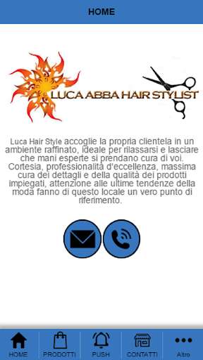 Run android online APK LUCA HAIR STYLE from MyAndroid or emulate LUCA HAIR STYLE using MyAndroid