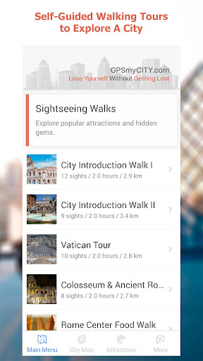 Emulate Android APK Lucca Map and Walks