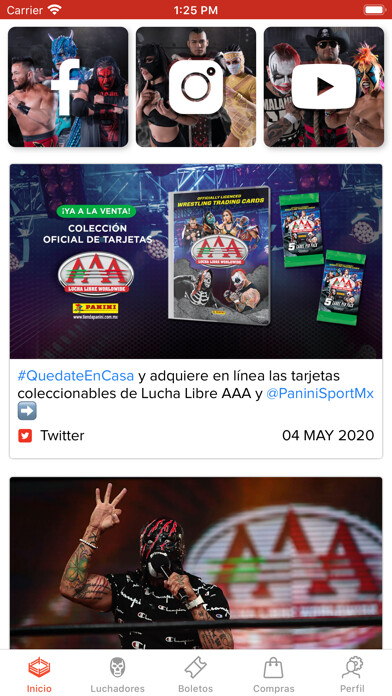 Emulate iPhone app Lucha AAA using MyAndroid Emulate iPhone app Lucha AAA using MyAndroid