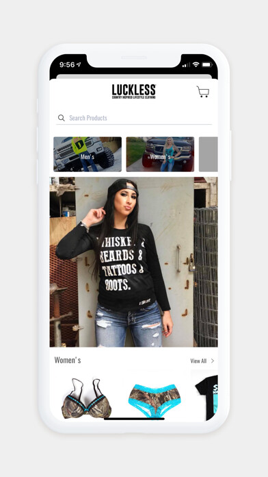 Emulate iPhone app Luckless Outfitters using MyAndroid
