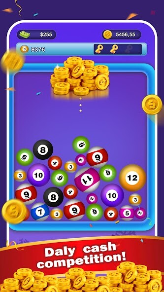 Run android online APK Lucky 8 Ball: 2048 Ball Merge from MyAndroid or emulate Lucky 8 Ball: 2048 Ball Merge using MyAndroid