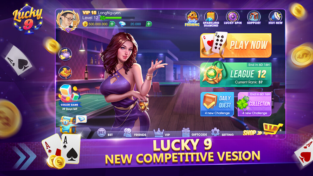 Run android online APK Lucky 9 ZingPlay – Master Wins from MyAndroid or emulate Lucky 9 ZingPlay – Master Wins using MyAndroid
