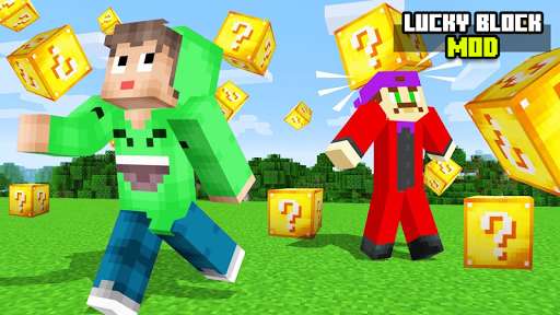 Run android online APK Lucky Block Mod & Addon from MyAndroid or emulate Lucky Block Mod & Addon using MyAndroid
