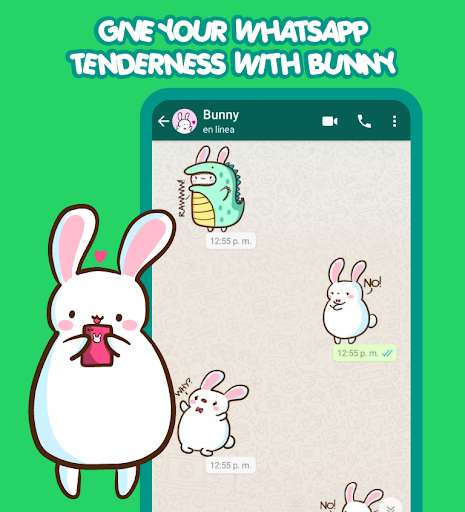 Run android online APK Lucky Bunny Stickers from MyAndroid or emulate Lucky Bunny Stickers using MyAndroid