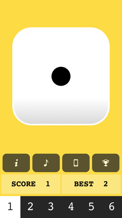 Emulate iPhone app Lucky Dice Guessing Game using MyAndroid