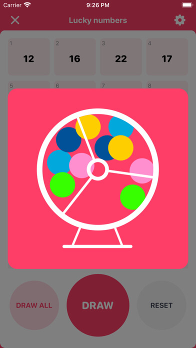 Emulate iPhone app Lucky Draw - Random Picker using MyAndroid Emulate iPhone app Lucky Draw - Random Picker using MyAndroid