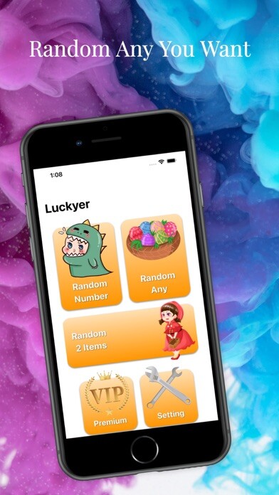 Emulate iPhone app Luckyer using MyAndroid