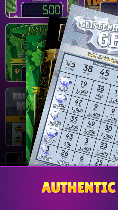 Emulate iPhone app Lucky Lotto - Mega Scratchers using MyAndroid