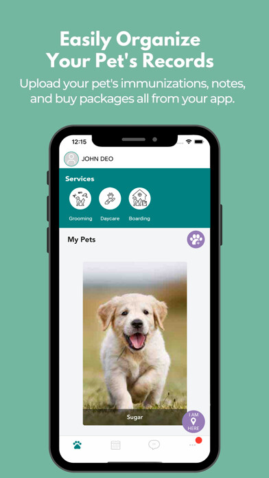 Emulate iPhone app Lucky Paws Pet Spa using MyAndroid Emulate iPhone app Lucky Paws Pet Spa using MyAndroid