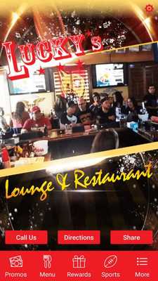 Emulate Android APK Luckys Lounge  Restaurant