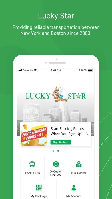 Emulate iPhone app Lucky Star Bus using MyAndroid Emulate iPhone app Lucky Star Bus using MyAndroid