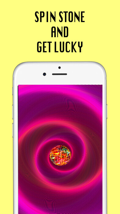 Emulate iPhone app Lucky Stone -  Law of Attraction using MyAndroid