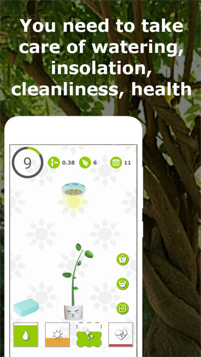 Emulate iPhone app Lucky tree - plant your tree using MyAndroid Emulate iPhone app Lucky tree - plant your tree using MyAndroid