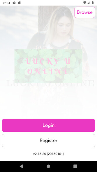 Run android online APK Lucky U Online from MyAndroid or emulate Lucky U Online using MyAndroid