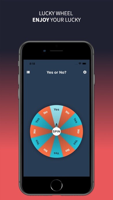 Emulate iPhone app Lucky Wheel - Random Choice using MyAndroid Emulate iPhone app Lucky Wheel - Random Choice using MyAndroid