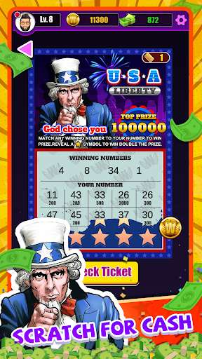 Run android online APK Lucky Wings - Lotto Scratchers from MyAndroid or emulate Lucky Wings - Lotto Scratchers using MyAndroid