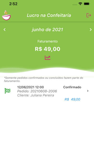 Emulate iPhone app Lucro na Confeitaria using MyAndroid Emulate iPhone app Lucro na Confeitaria using MyAndroid