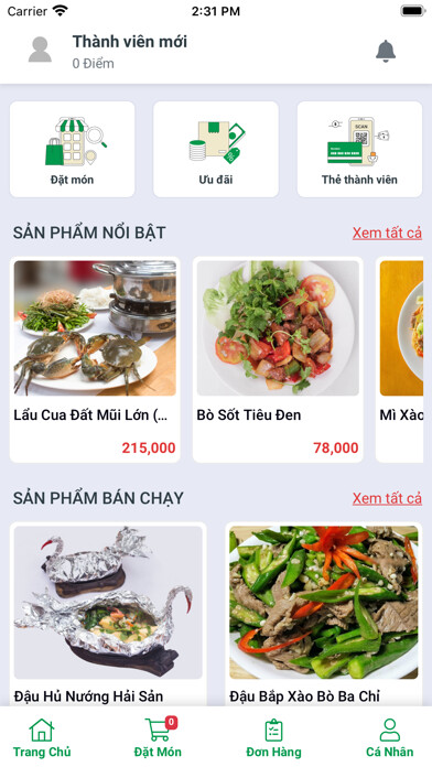 Emulate iPhone app Lẩu Cua Đất Mũi using MyAndroid Emulate iPhone app Lẩu Cua Đất Mũi using MyAndroid