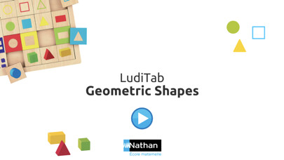 Emulate iPhone app LudiTab Geometric Shapes using MyAndroid