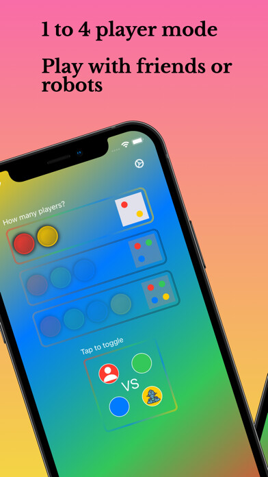 Emulate iPhone app Ludo - A strategy board game using MyAndroid