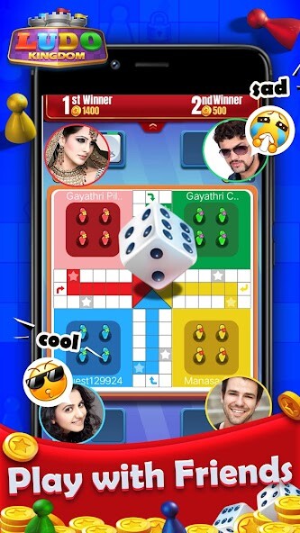 Run android online APK Ludo Kingdom Board Online Game from MyAndroid or emulate Ludo Kingdom Board Online Game using MyAndroid