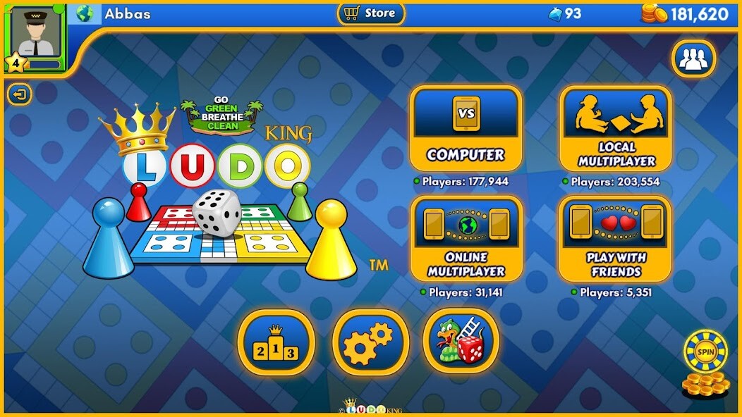 Run android online APK Ludo King™ TV from MyAndroid or emulate Ludo King™ TV using MyAndroid