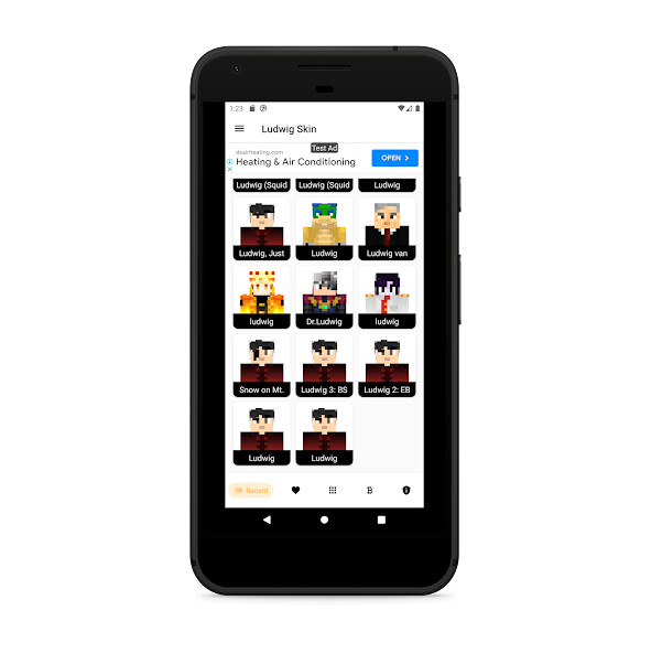 Run android online APK Ludwig Skin For Minecraft from MyAndroid or emulate Ludwig Skin For Minecraft using MyAndroid Run android online APK Ludwig Skin For Minecraft from MyAndroid or emulate Ludwig Skin For Minecraft using MyAndroid