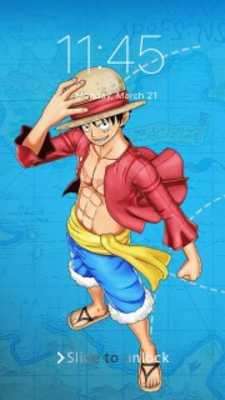 Emulate Android APK Luffy Art One Mugiwara Wallpaper Lockscreen