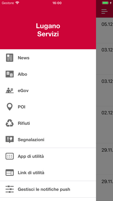 Emulate iPhone app Lugano Servizi using MyAndroid Emulate iPhone app Lugano Servizi using MyAndroid