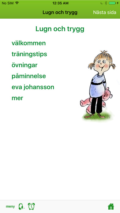 Emulate iPhone app Lugn och trygg using MyAndroid Emulate iPhone app Lugn och trygg using MyAndroid