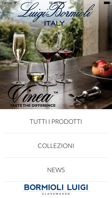 Emulate iPhone app Luigi Bormioli using MyAndroid Emulate iPhone app Luigi Bormioli using MyAndroid