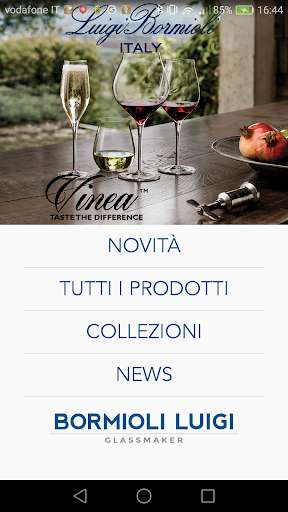 Run android online APK Luigi Bormioli stile del vetro from MyAndroid or emulate Luigi Bormioli stile del vetro using MyAndroid